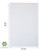 Пакет с замком Zip-Lock (Зип лок), 25х35 см, 40 мкм, 100 шт.