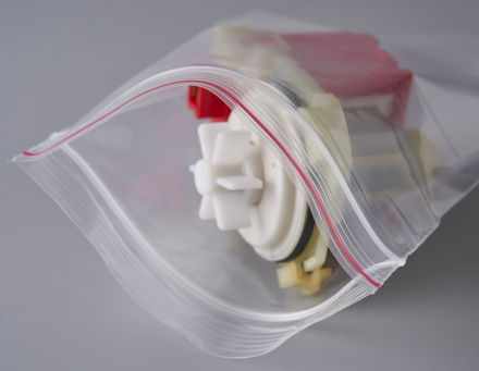 Пакет с замком Zip-Lock (Зип лок), 15х20 см, ультрапрочный, 100 мкм, 200 шт.