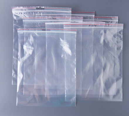 Пакет с замком Zip-Lock (Зип лок), 20х25 см, 60 мкм, с европодвесом, сверхпрочный, 500 шт.