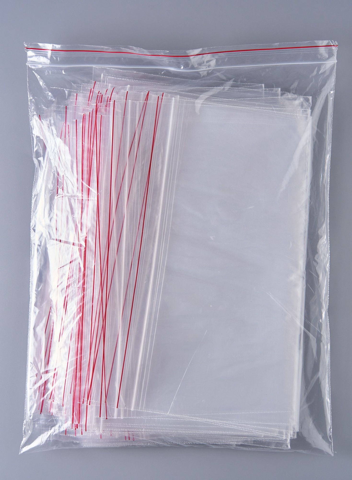 Пакет с замком Zip-Lock (Зип лок), размер 40х50 см, 45 мкм, 500 шт.