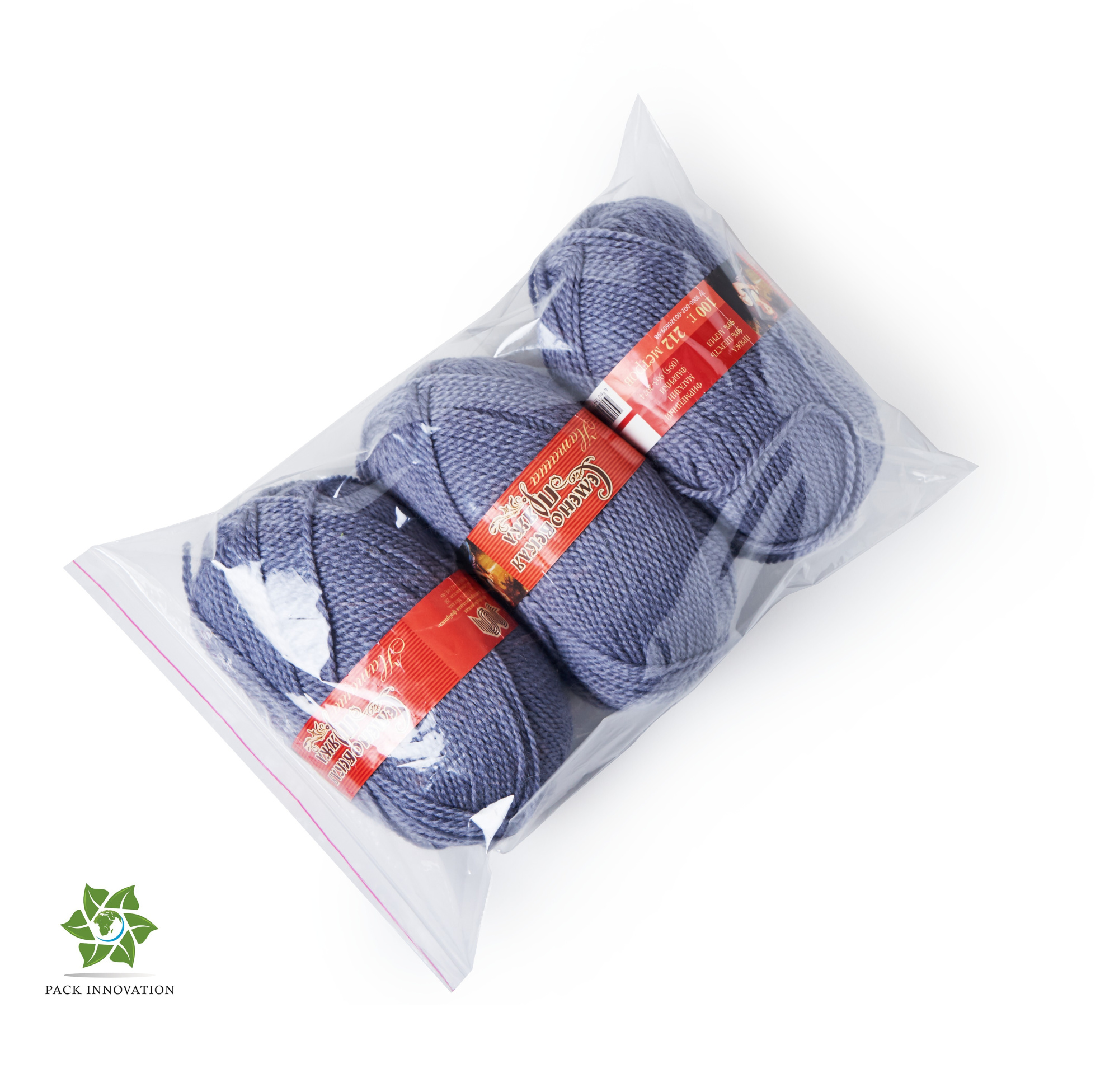 Пакет с замком Zip-Lock (Зип лок), 25х35 см, 40 мкм, 100 шт.