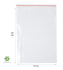 Пакет с замком Zip-Lock (Зип лок), 18х25 см, 35 мкм 500 шт.
