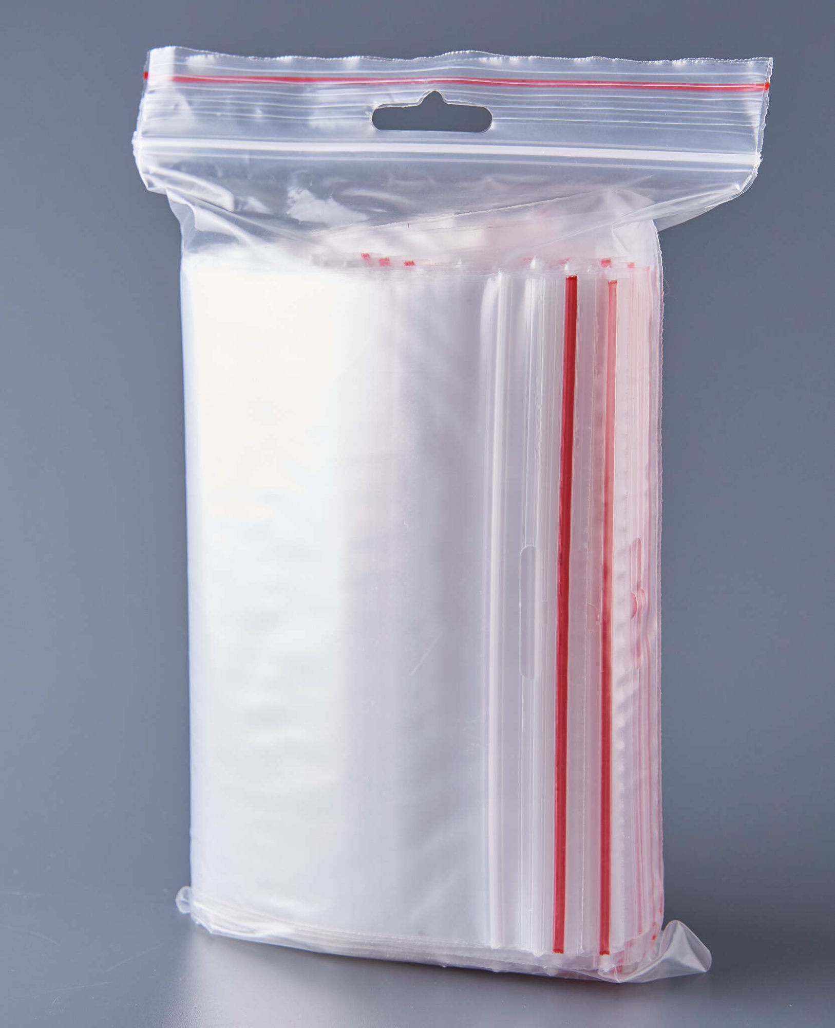 Пакет с замком Zip-Lock (Зип лок), 18х25 см, 60 мкм, с европодвесом, сверхпрочный, 60 мкм, 200 шт.