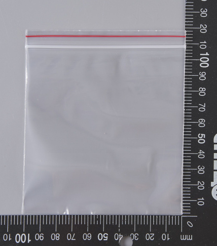 Пакет с замком Zip-Lock (Зип лок), сверхпрочный, 10х10 см, 60 мкм, 300 шт.