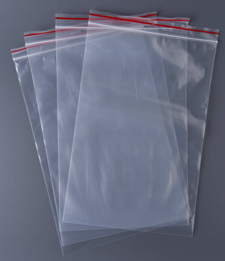 Пакет с замком Zip-Lock (Зип лок), 20х30 см, 60 мкм, с европодвесом, сверхпрочный, 500 шт.