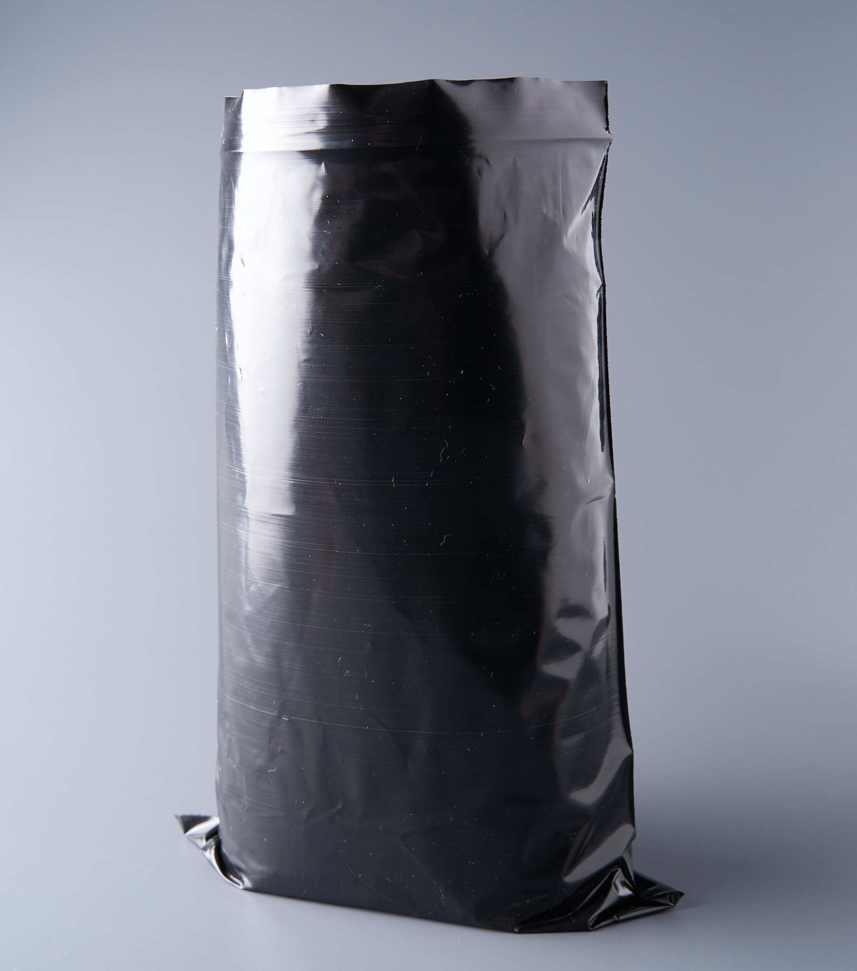 Пакет с замком Zip-Lock (Зип лок), 18х25 см, сверхпрочный, 60 мкм, черный металлик, 1000 шт.