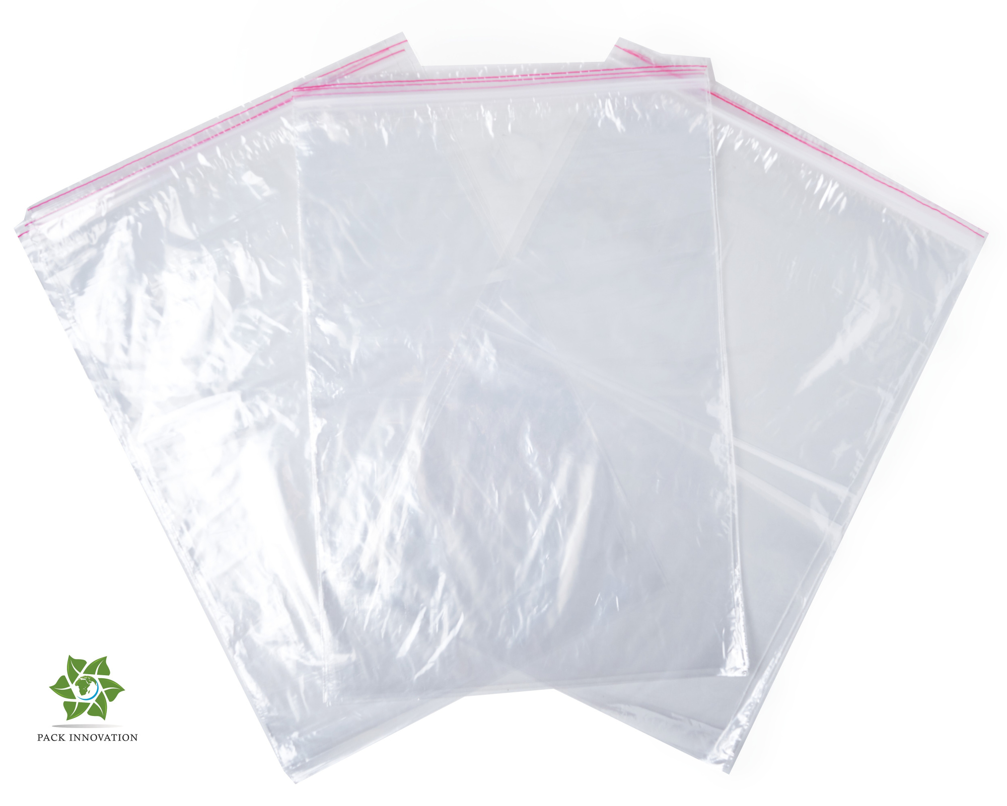 Пакет с замком Zip-Lock (Зип лок), 25х35 см, 40 мкм, 100 шт.