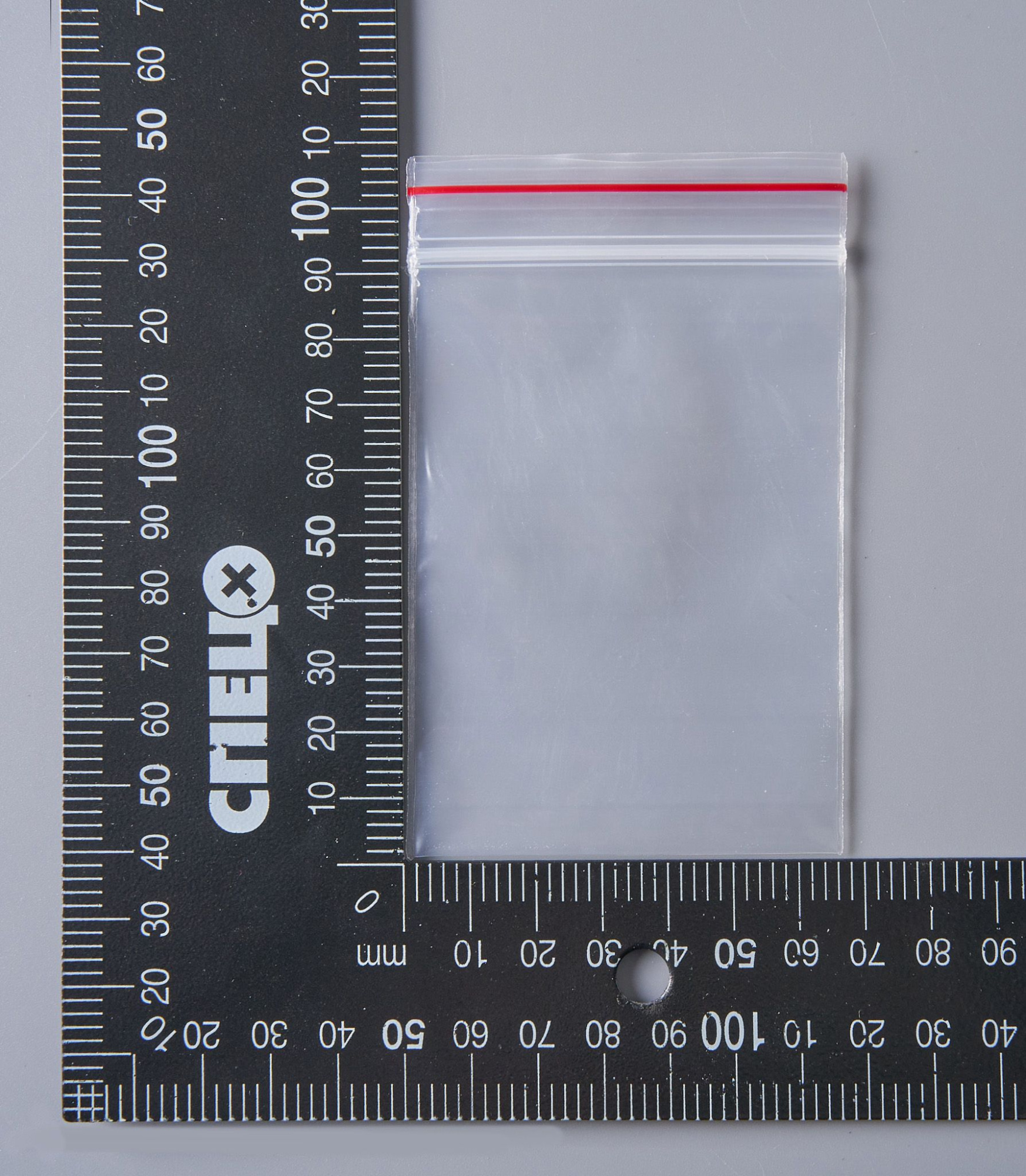 Пакет с замком Zip-Lock (Зип лок), 6х8 см, ультрапрочный, 100 мкм, 500 шт.